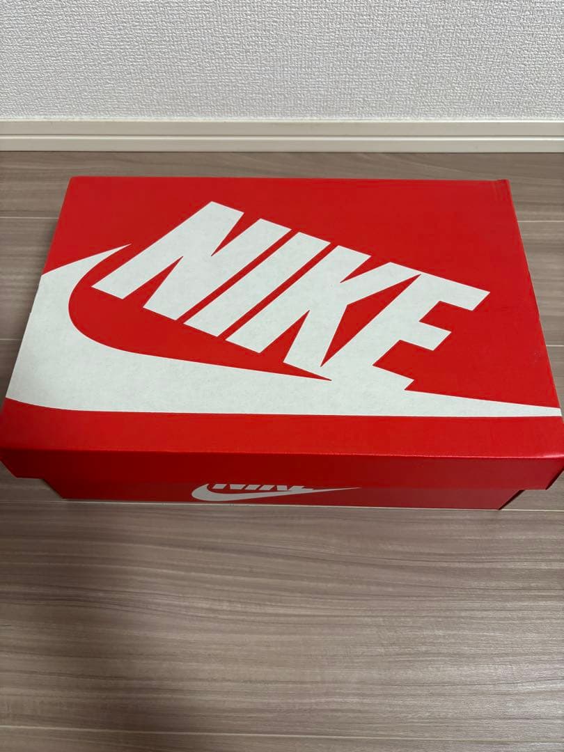 NIKE ハイカットスニーカー グレー/ネイビー