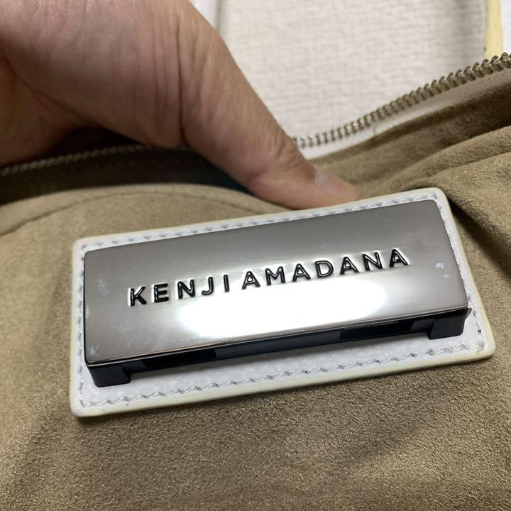 定価9万円弱 稀少な白★KENJI AMADANA ボストンバッグ