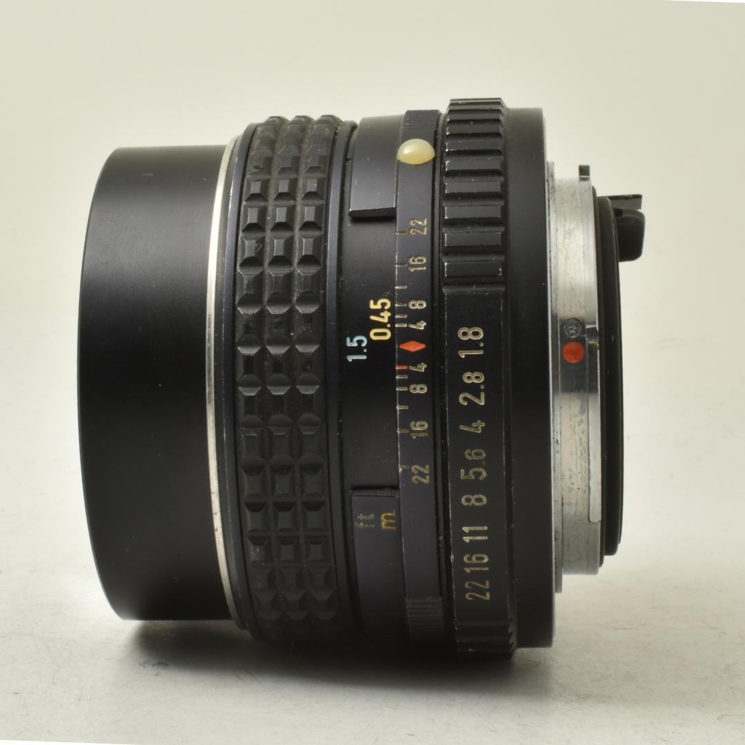 【予約中！】 整備済 ASAHI PENTAX K2 ブラック 55mm F1.8 露出計OK フィルムカメラ