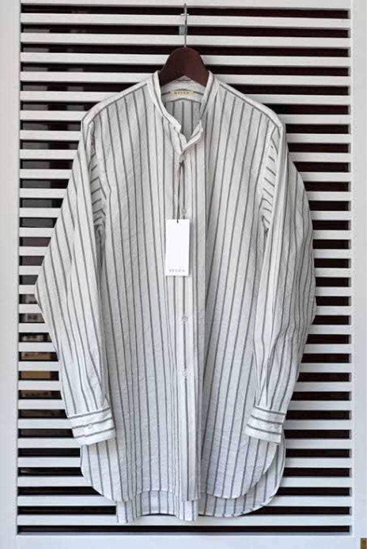 HEUGN ストライプシャツ