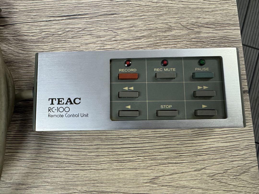 TEAC RC-100 オープンリールデッキ用 リモートコントロールユニット