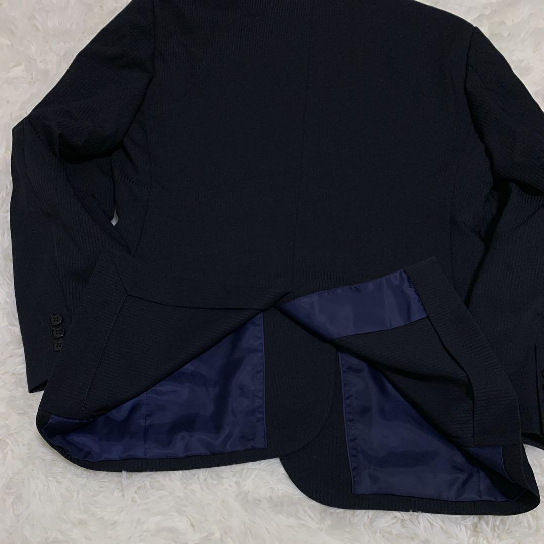 【美品】Journal Works メンズスーツ セットアップ ストライプ A6