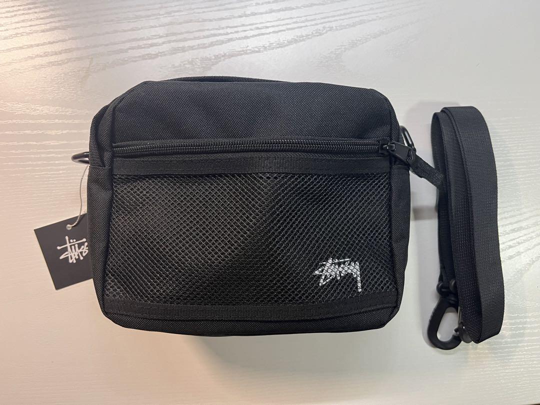 【オンラインショップ】 Stussy ブラック ショルダーバッグ 新品未使用品です - メルカリ バッグ