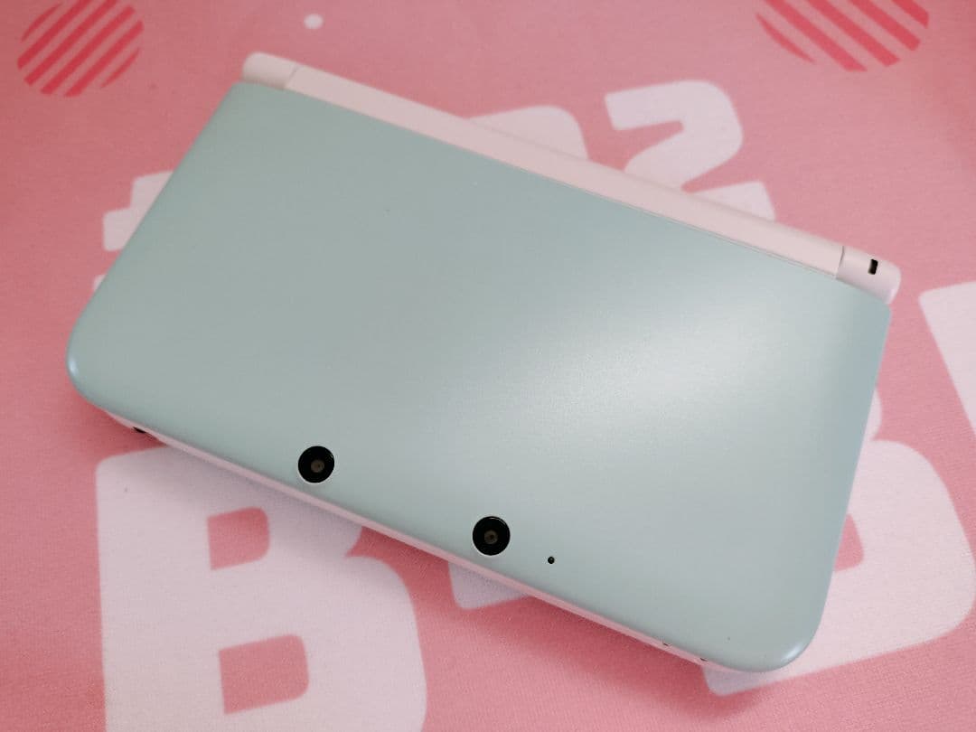 訳あり 任天堂 3DS LL ミント×ホワイト 中古品