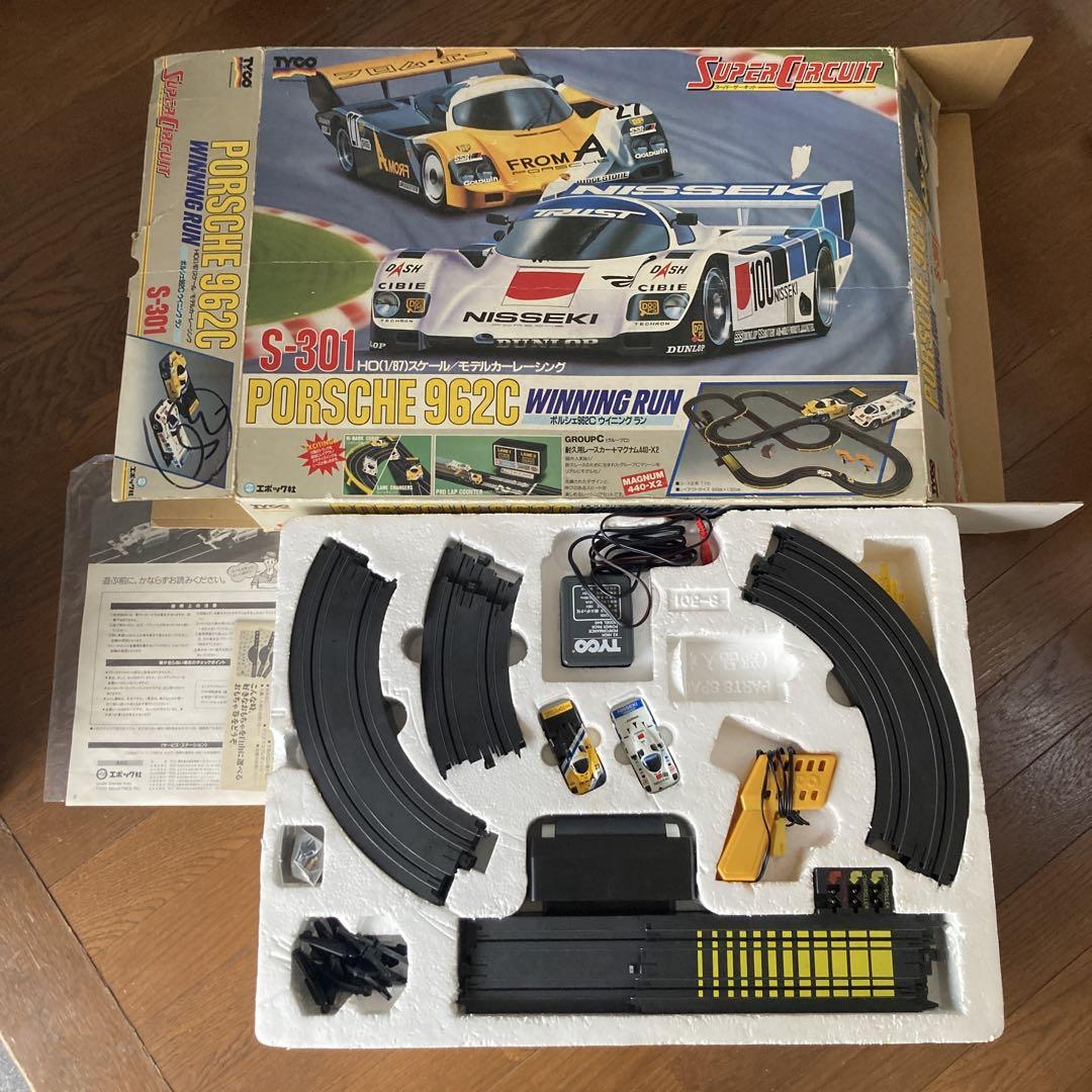 ポルシェ962C ウイニングラン S-301セットエポック社 ジャンク品