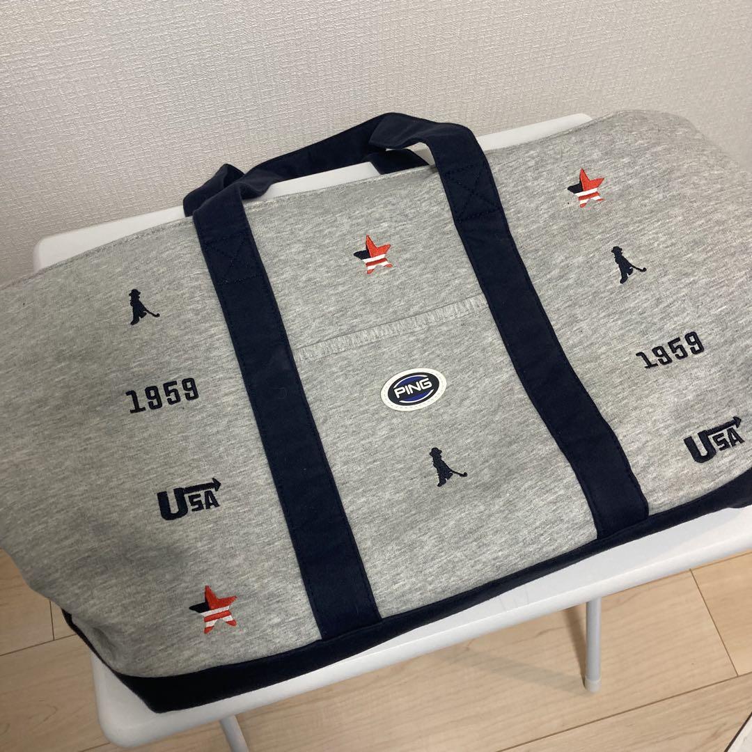 PING ピン トートバッグ ボストン