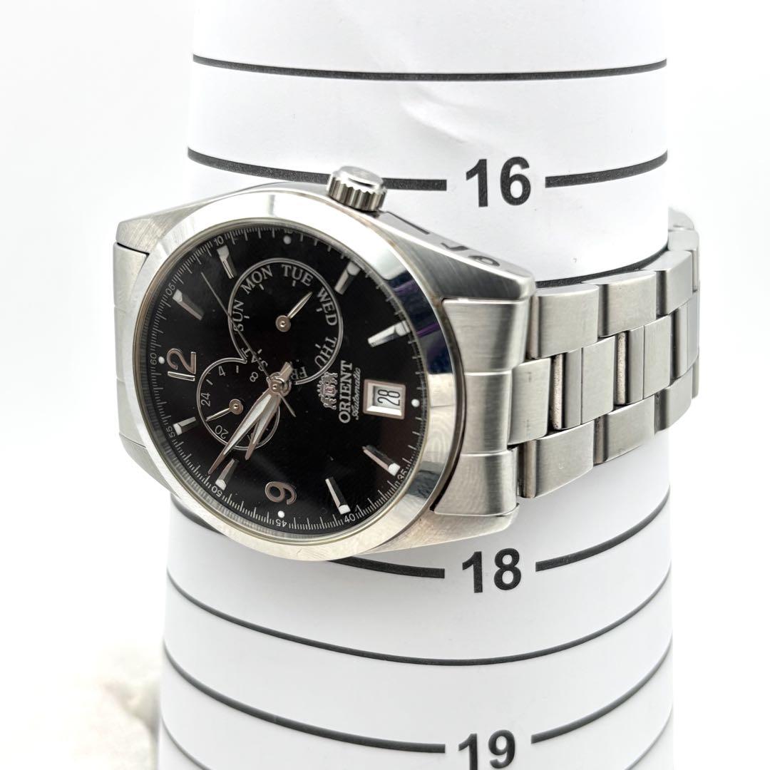 最上の品質な オリエント 美品】ORIENT 自動巻き ET07 デイト オートマチック 時計