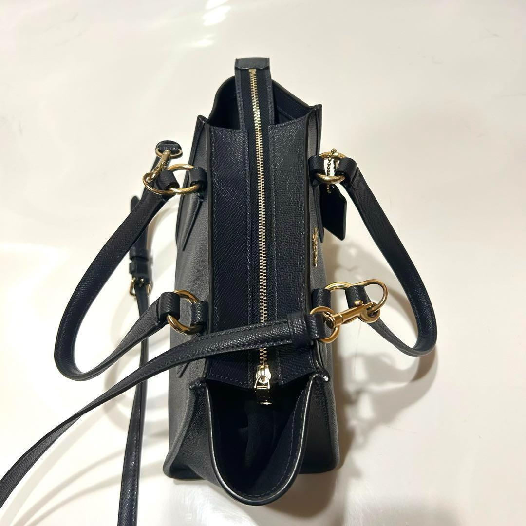 【美品】　COACH 2way ハンドバッグ　ショルダーバッグ　クロスビー