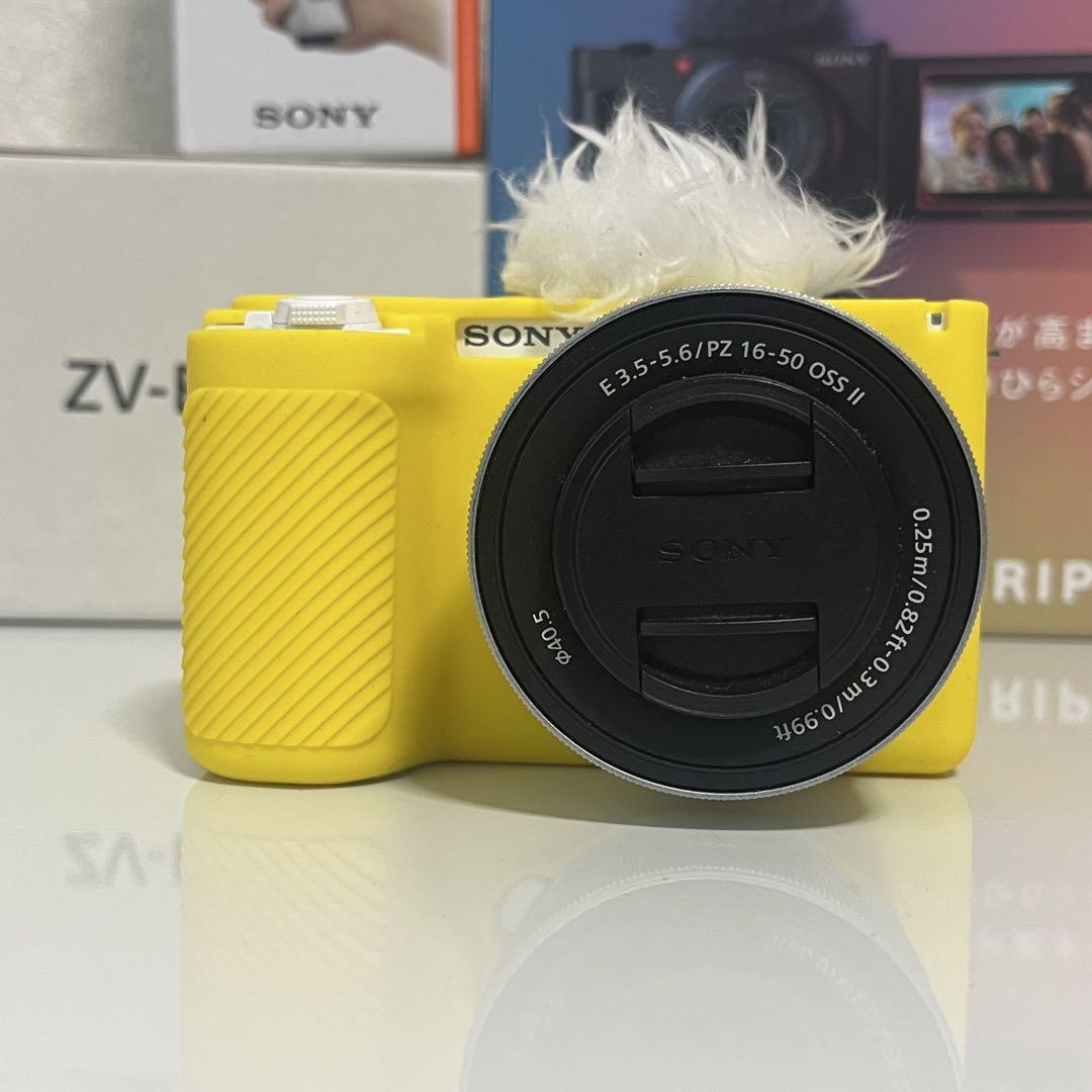 SONY ZV E10 II リモコンやメモリカード付き