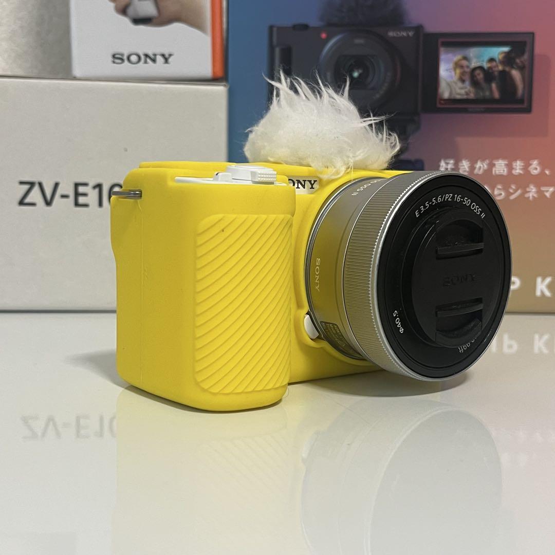 SONY ZV E10 II リモコンやメモリカード付き