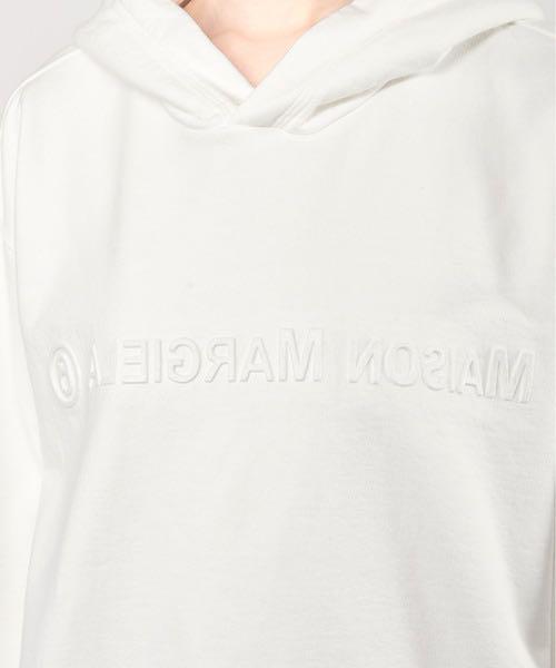 お値下げ!MM6 Maison Margiela エンボスロゴパーカー フーディ お値下げ!MM6 Maison Margiela エンボスロゴパーカー フーディ