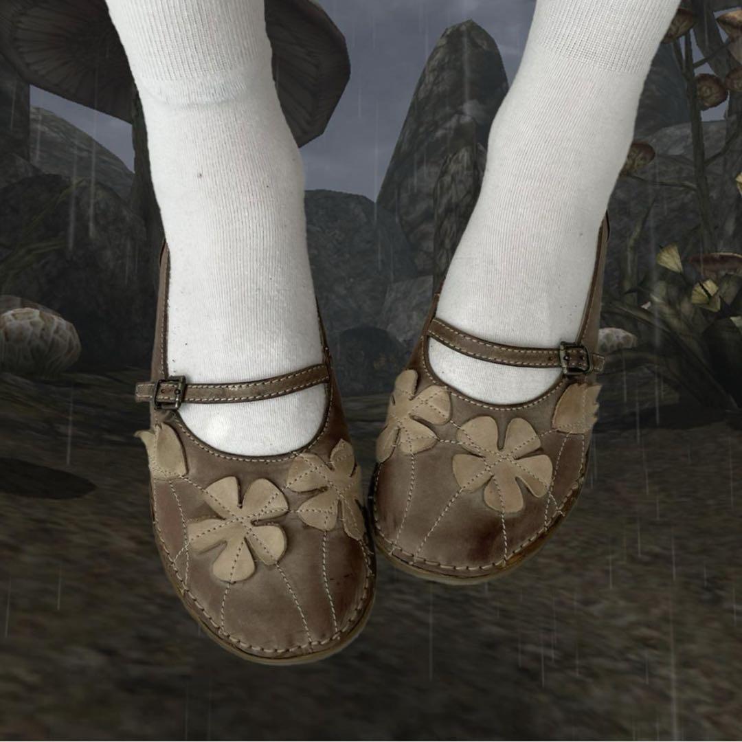 mary janes メリージェーン レザーシューズ　フェアリーグランジ