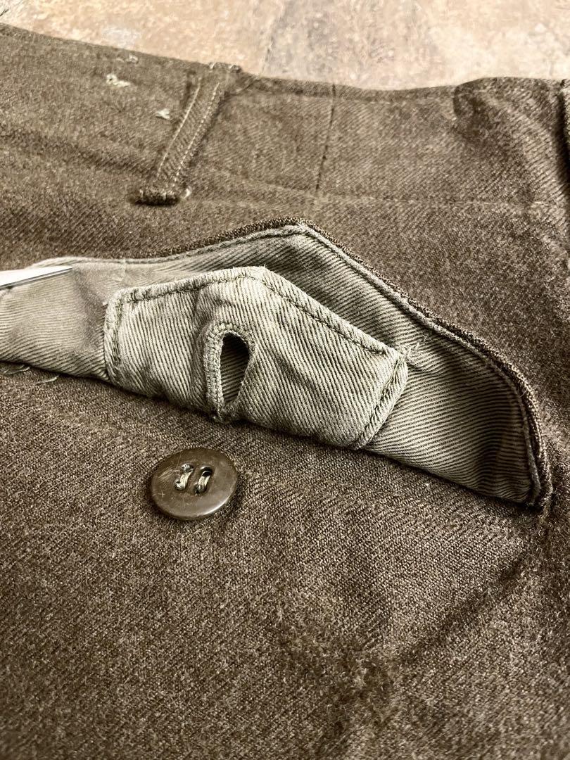 US ARMY WWII～40s M-1944 ウール フィールド トラウザーズ