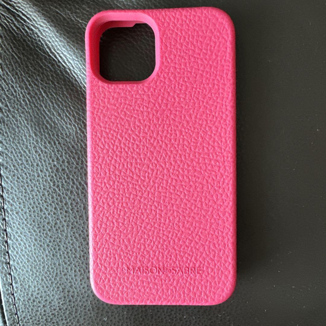 メゾンドサブレ iPhone 13 ProMAX ケース　ピンク メゾンドサブレ iPhone13 シリコンケース Shibuya Fuchsia