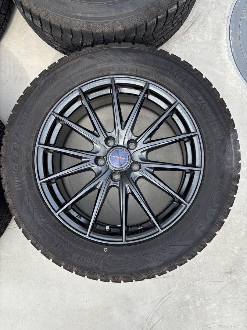 235/60R18 スタッドレスタイヤホイールセット