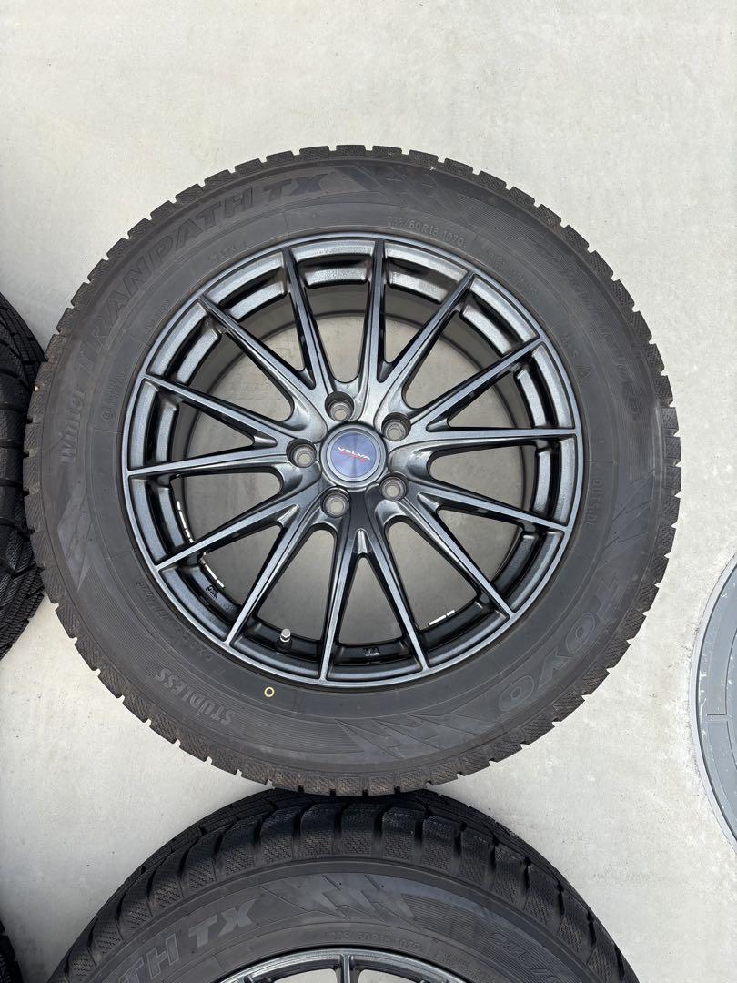 235/60R18 スタッドレスタイヤホイールセット