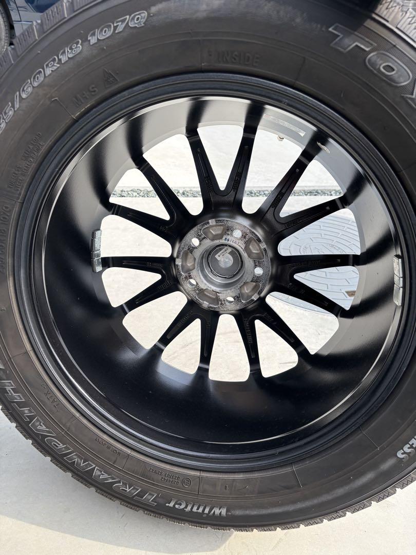 235/60R18 スタッドレスタイヤホイールセット