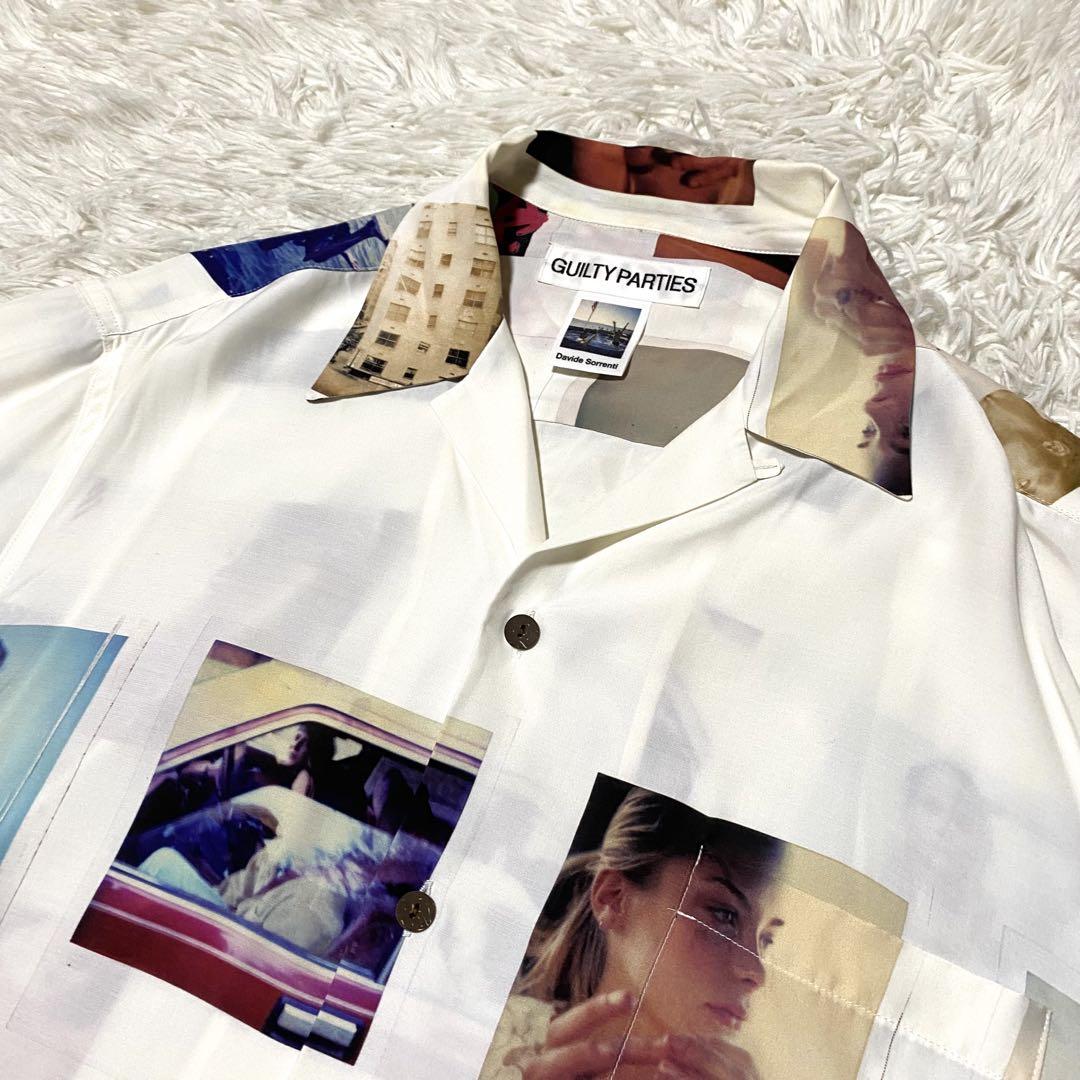 良品✨ワコマリア Davide Sorrenti アロハシャツ 大きいサイズ 白 良品✨ワコマリア Davide Sorrenti アロハシャツ 大きいサイズ