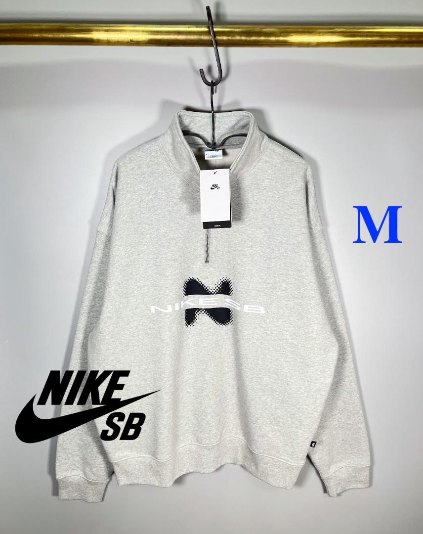 ★新品/US輸入品/NIKE SB/Y2K 1/4-ZIP スウェット/M★ トップス
