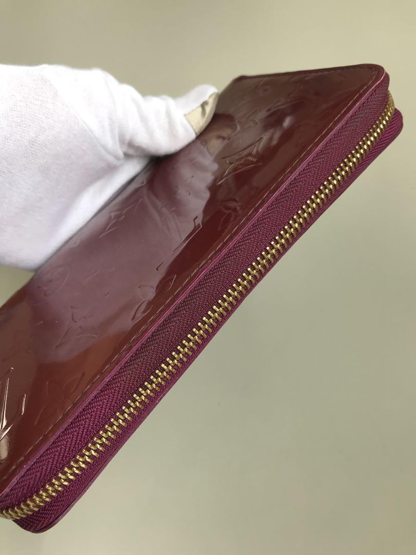 良品 ルイヴィトン ヴェルニ 長財布 男女