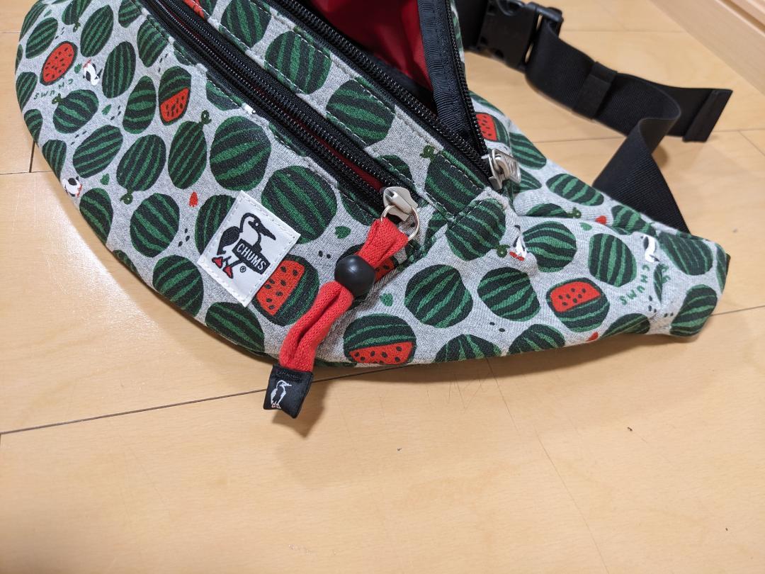 廃盤品[チャムス] ウエストバッグ Spur Fanny Pack Sweat