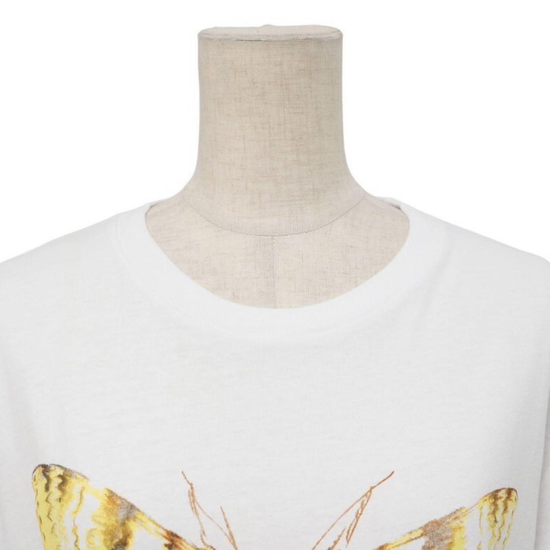 未使用】ALEXANDER MCQUEEN 蝶 コットンTシャツ プルオーバー