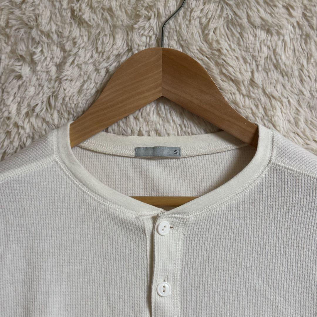 OLD UNIQLO ヘンリーネック　サーマルロンT UNIQLO - 00s OLD UNIQLO ヘンリーネック サーマル Y2K
