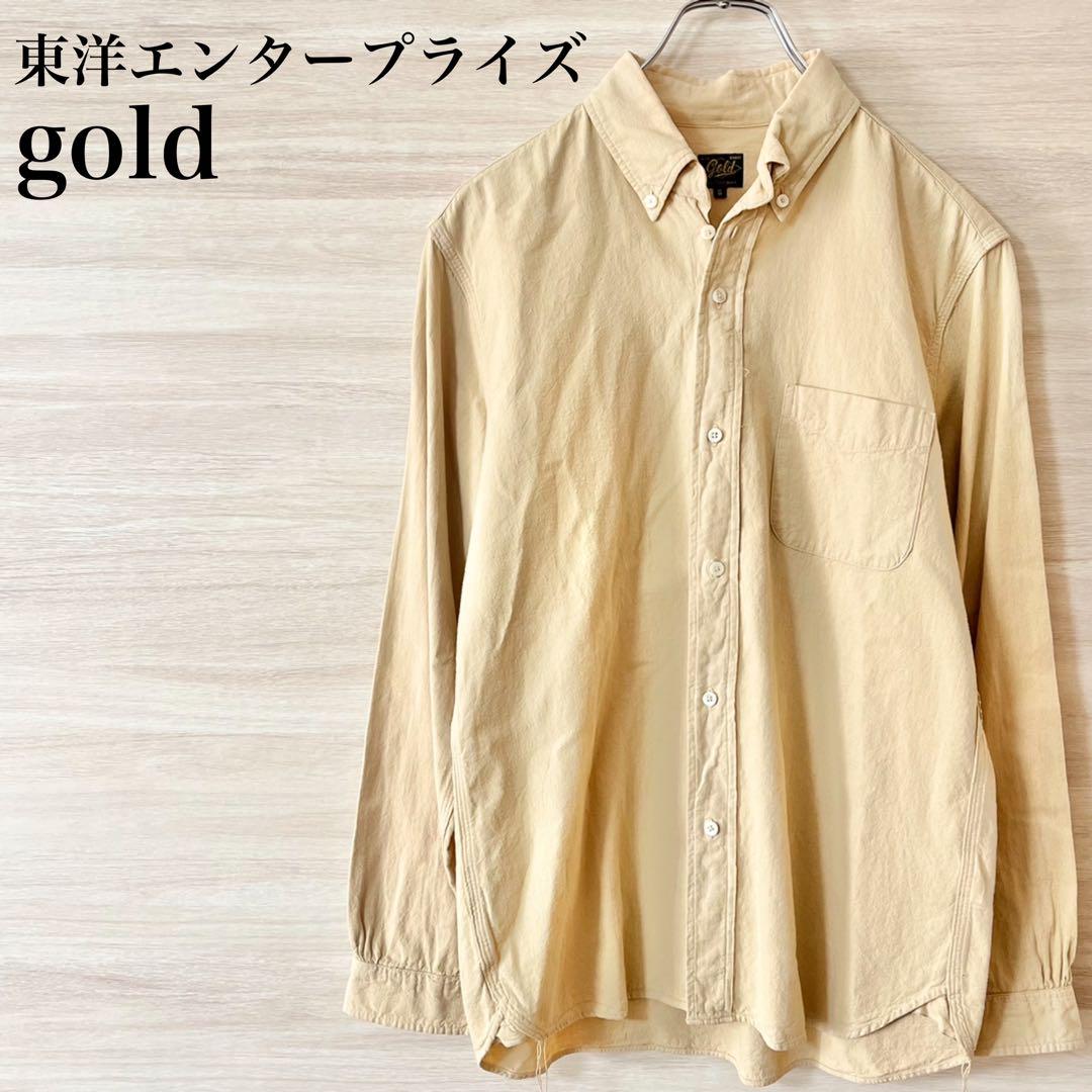 gold 東洋エンタープライズ 長袖シャツ フランネルコットン