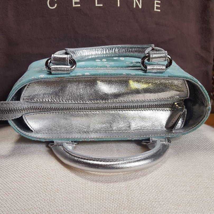 本物 セリーヌ CELINE ブギーバック スタッズ ハンドバッグ