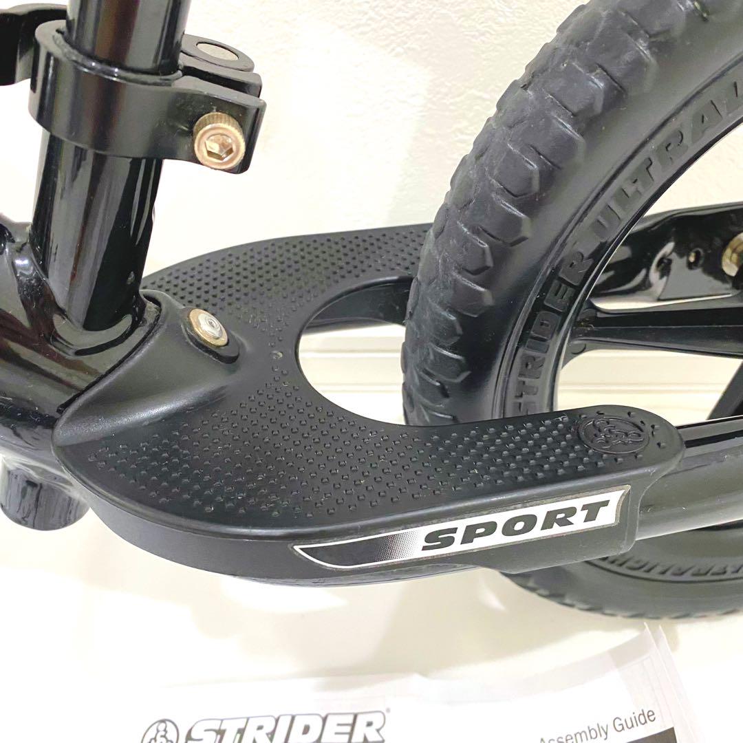 ストライダー STRIDER スポーツモデル 12インチ　ブラック キッズバイク