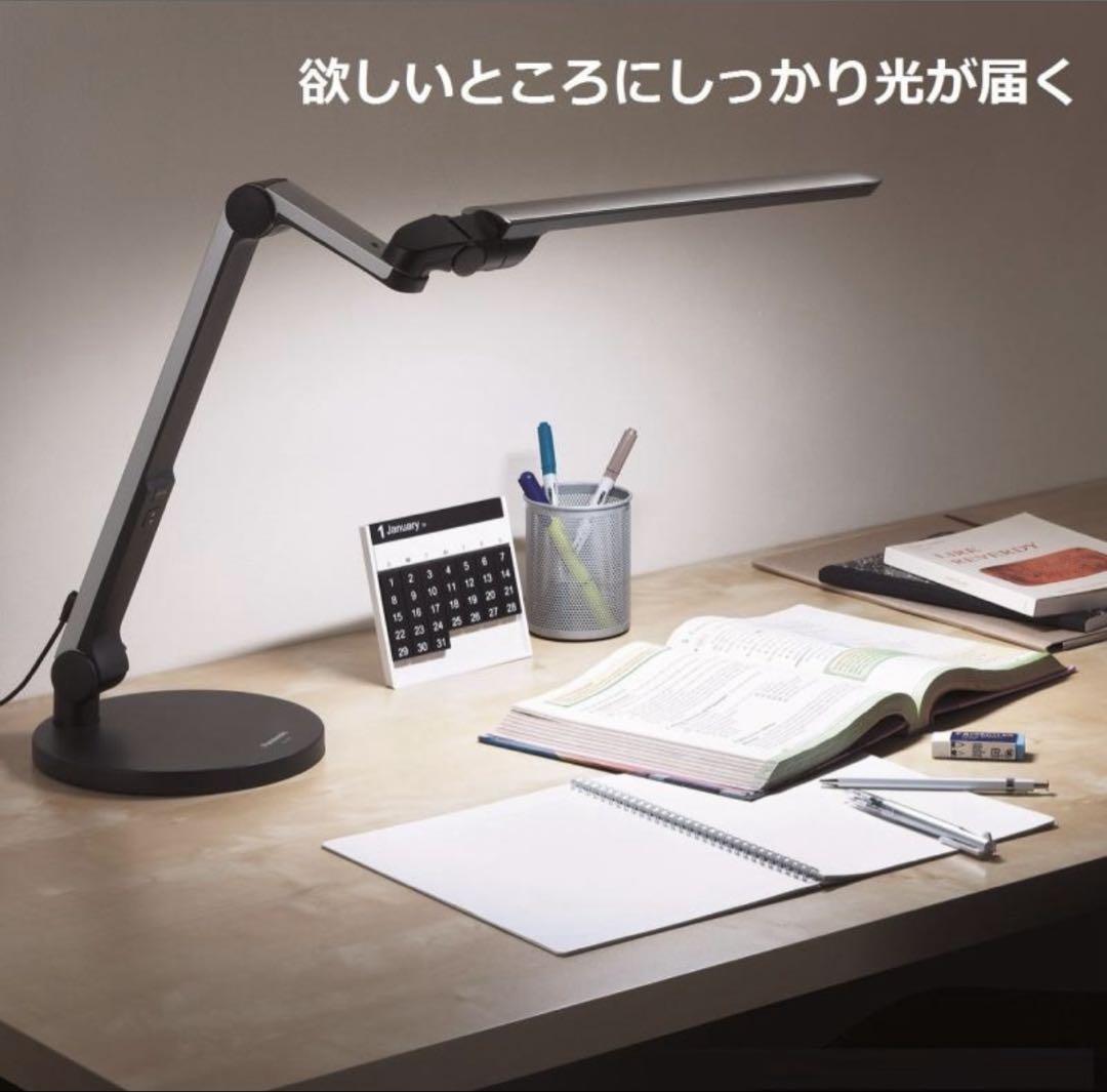 [美品] パナソニック LEDデスクスタンド SQ-LD525-K
