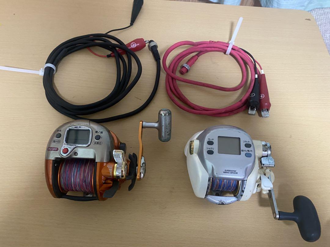 マキタ18V&14.4Vバッテリーでシマノの電動リール用アダプター