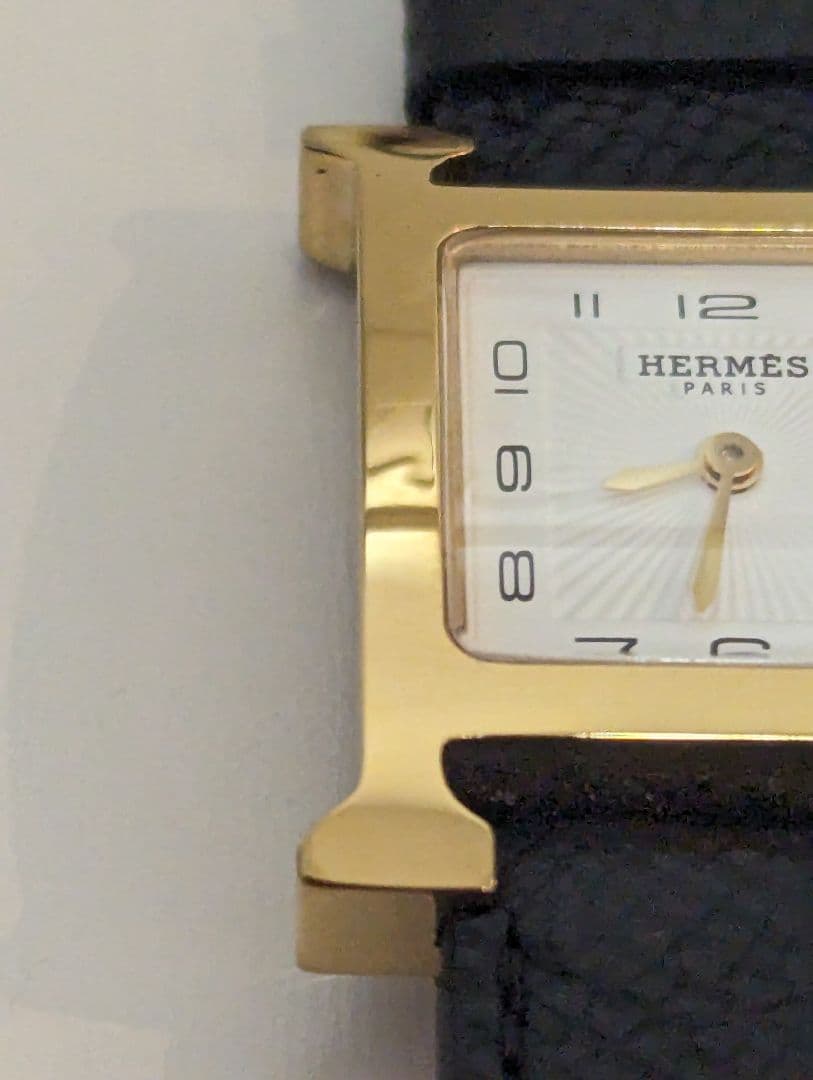 【美品】HERMES　Ｈ時計　HH1 201