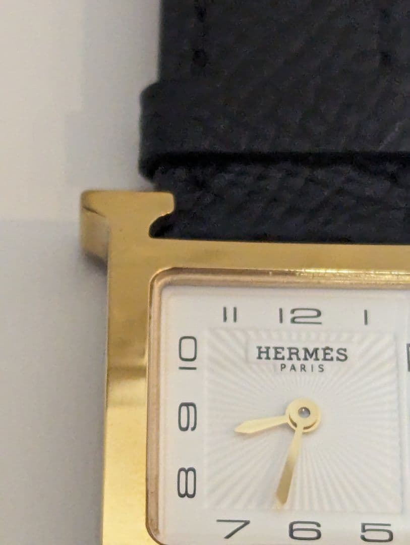 【美品】HERMES　Ｈ時計　HH1 201