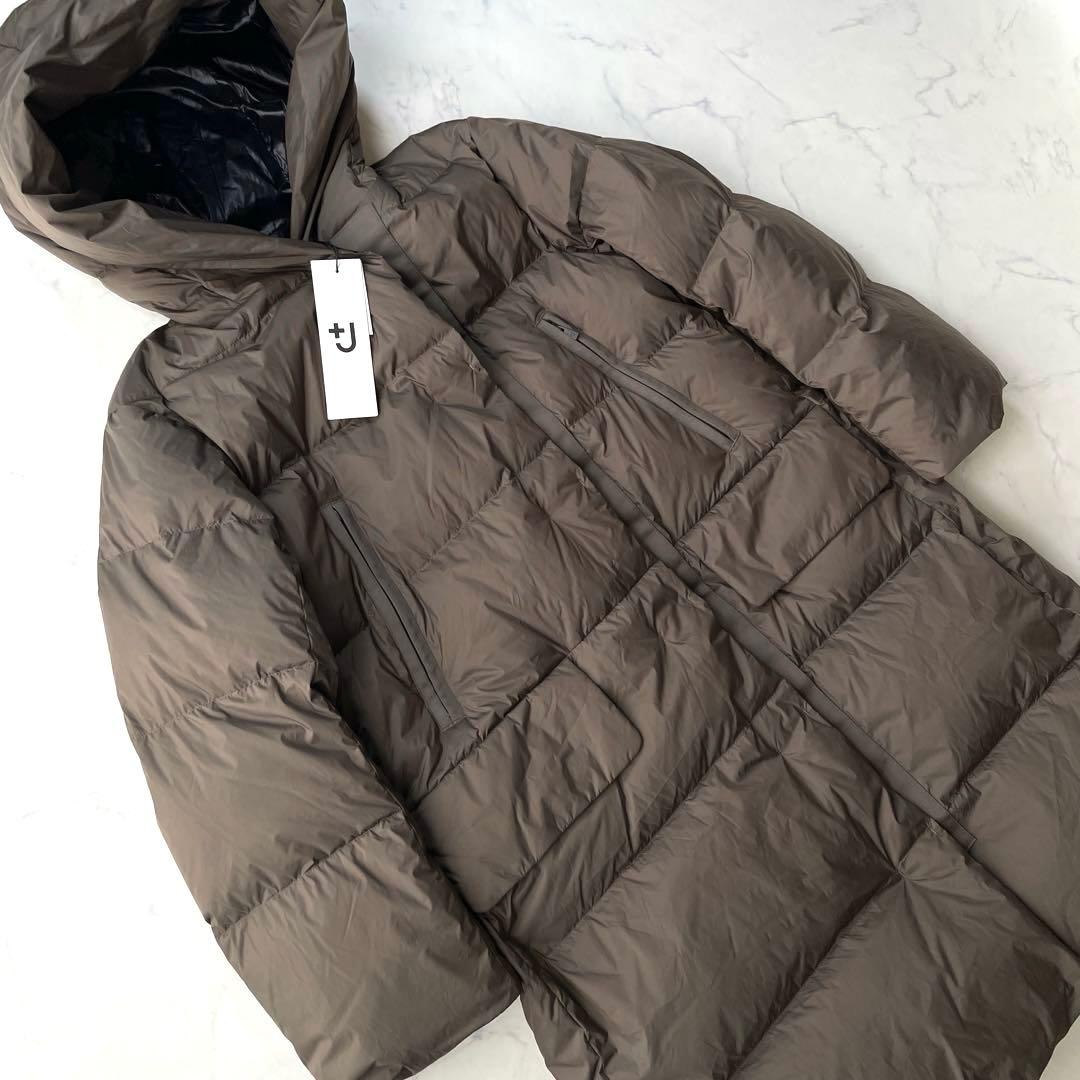 【新品タグ付き】 ユニクロ ジルサンダー ダウン ロングコート S ブラウン 【新品タグ付き】 ユニクロ ジルサンダー ダウン ロングコート S ブラウン