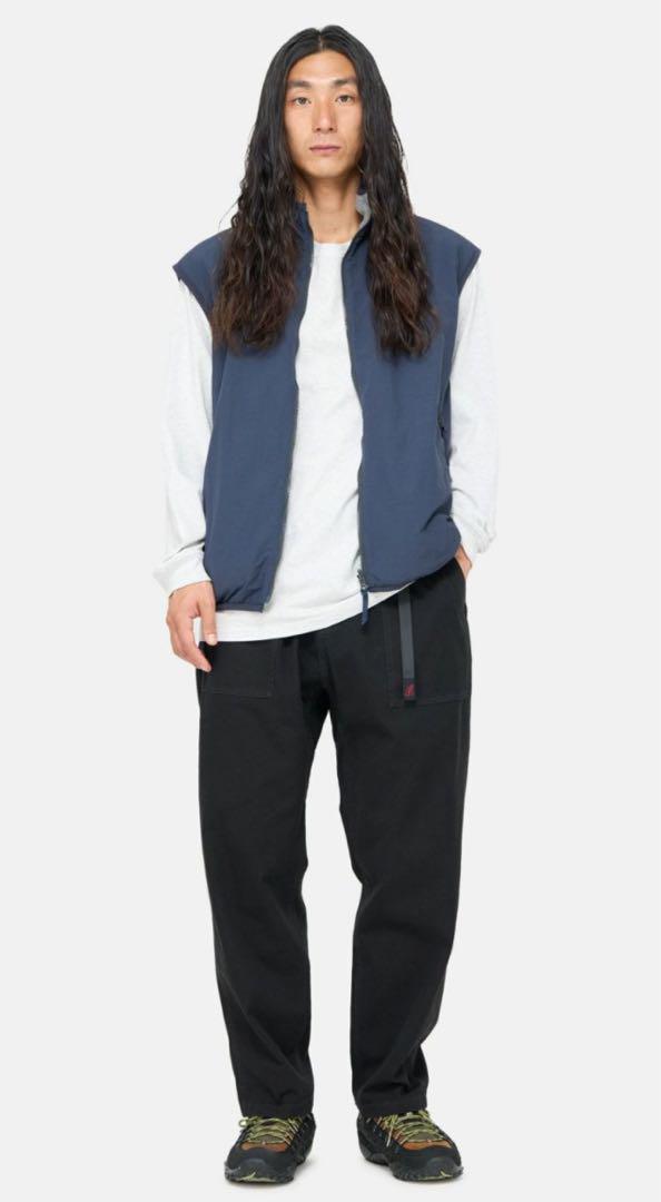 LOOSE TAPERED RIDGE PANT S ブラック