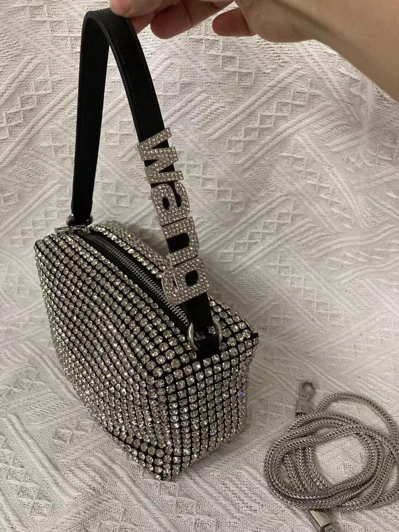 Alexander Wang Wangloc ラインストーン クラッチバッグ M 通販
