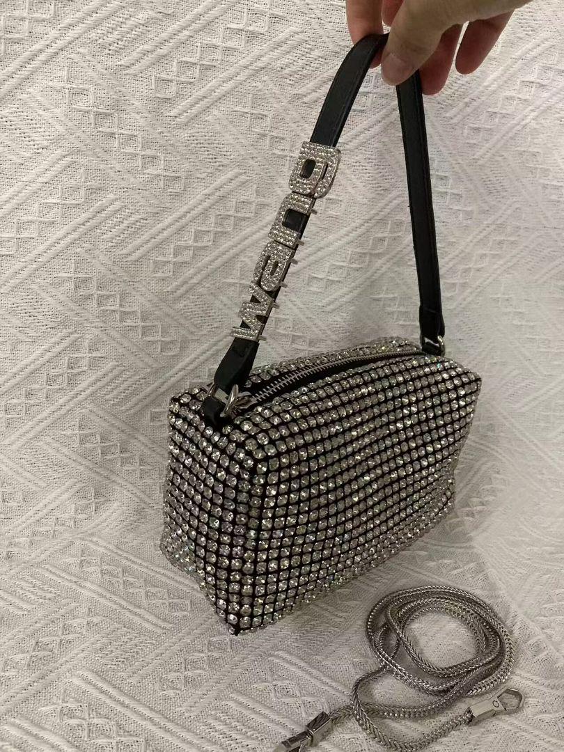 Alexander Wang Wangloc ラインストーン クラッチバッグ M 通販