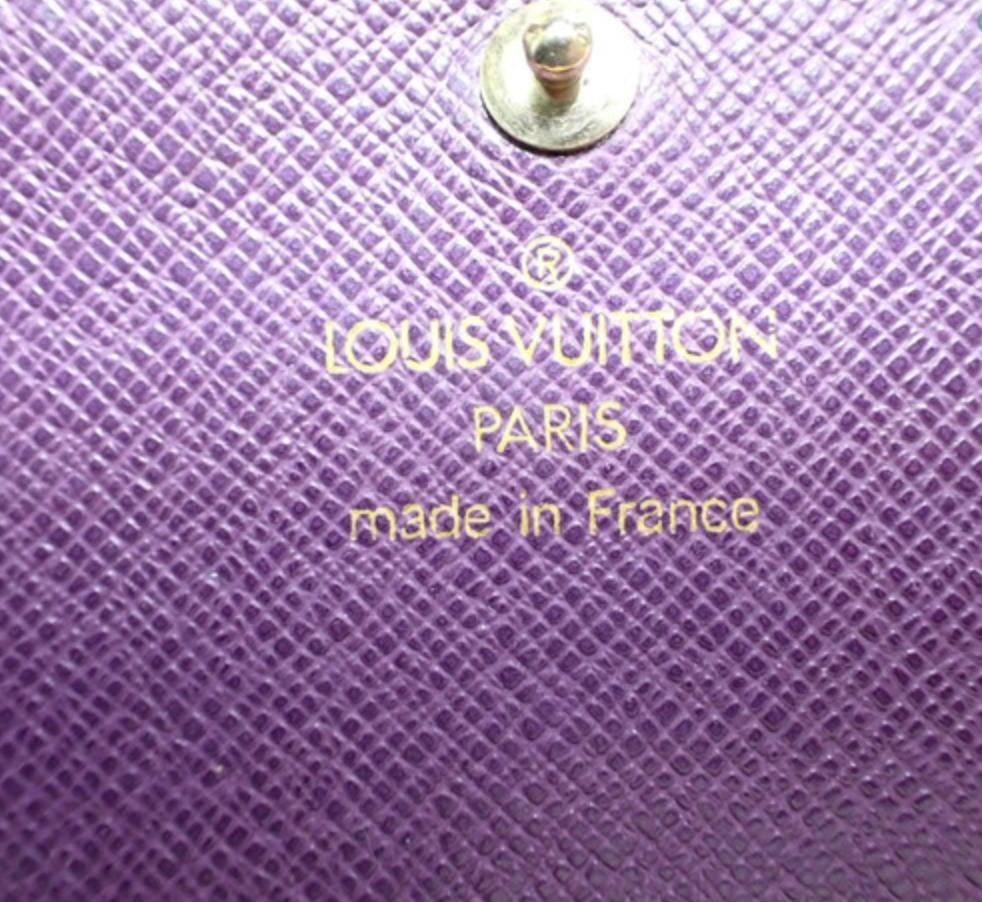 LOUIS VUITTON ポルトモネ ビエ トレゾール タッシリイエロー