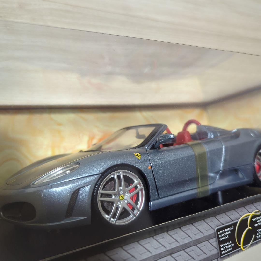 【美品】Hot Wheels F430 Spider 1/18 シルバー