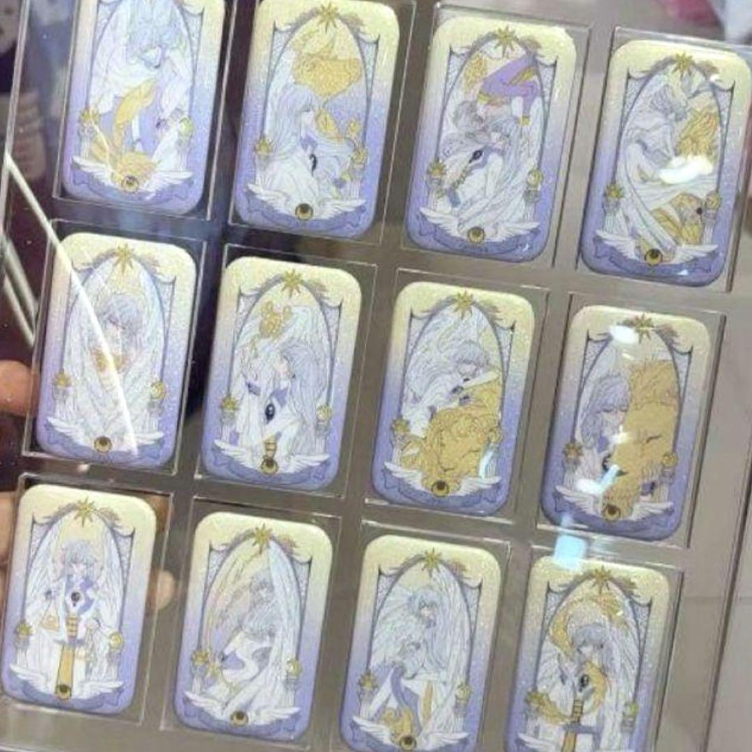 カードキャプターさくら　海外限定　缶バッチ　セット　ユエ　月　星座