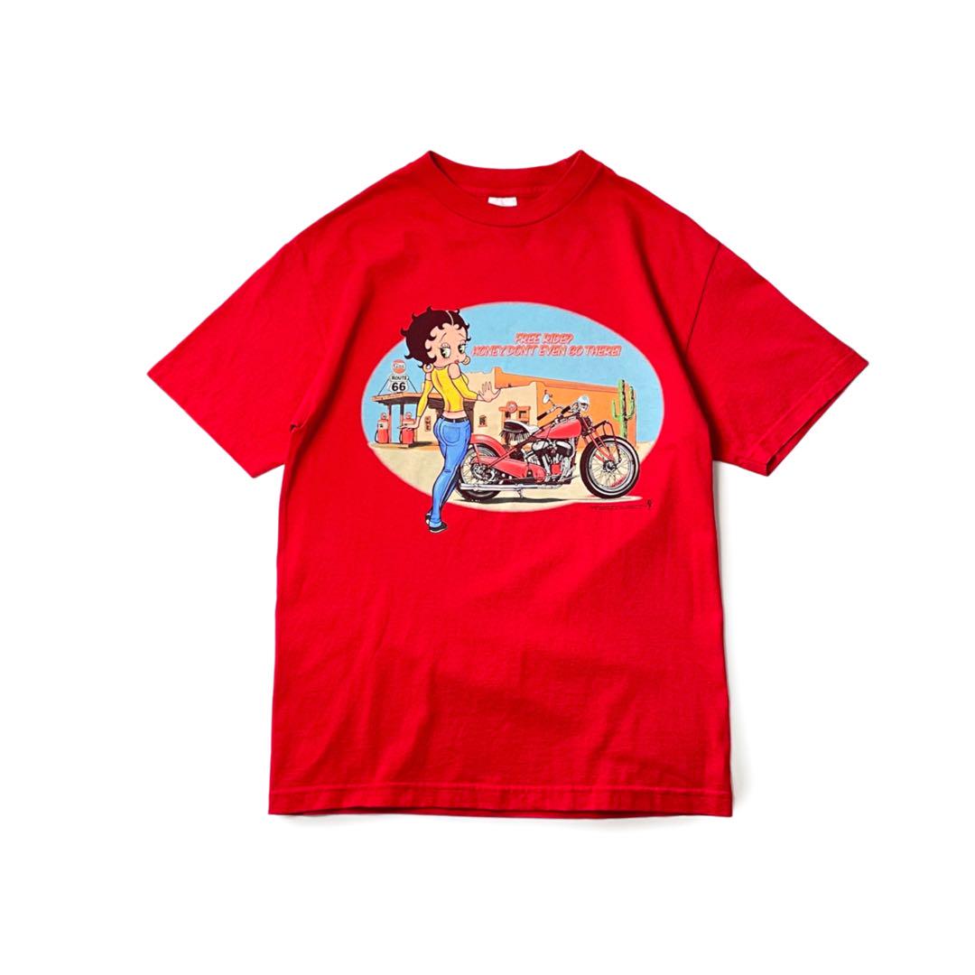 00's Murina USA製 ベティ・ブープ バイク Tシャツ Betty - メルカリ