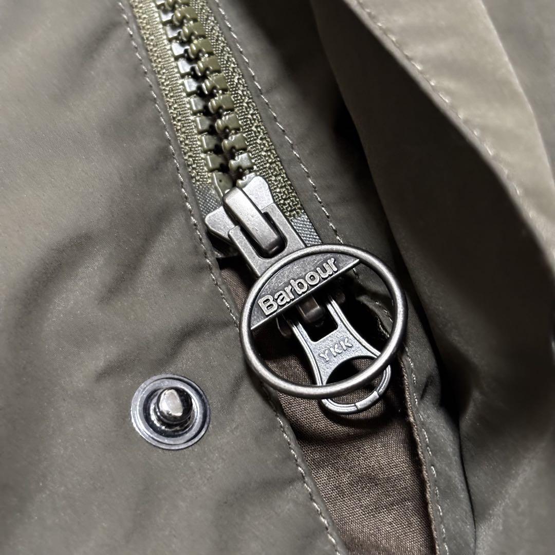 【良品】Barbour NEW TRANSPORT JACKET カーキ S