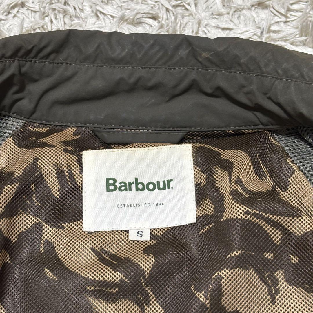 【良品】Barbour NEW TRANSPORT JACKET カーキ S
