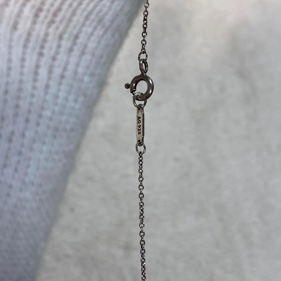 激安店舗 ティファニー 美品！ ネックレス シルバー 925 トリプルループ アクセサリー