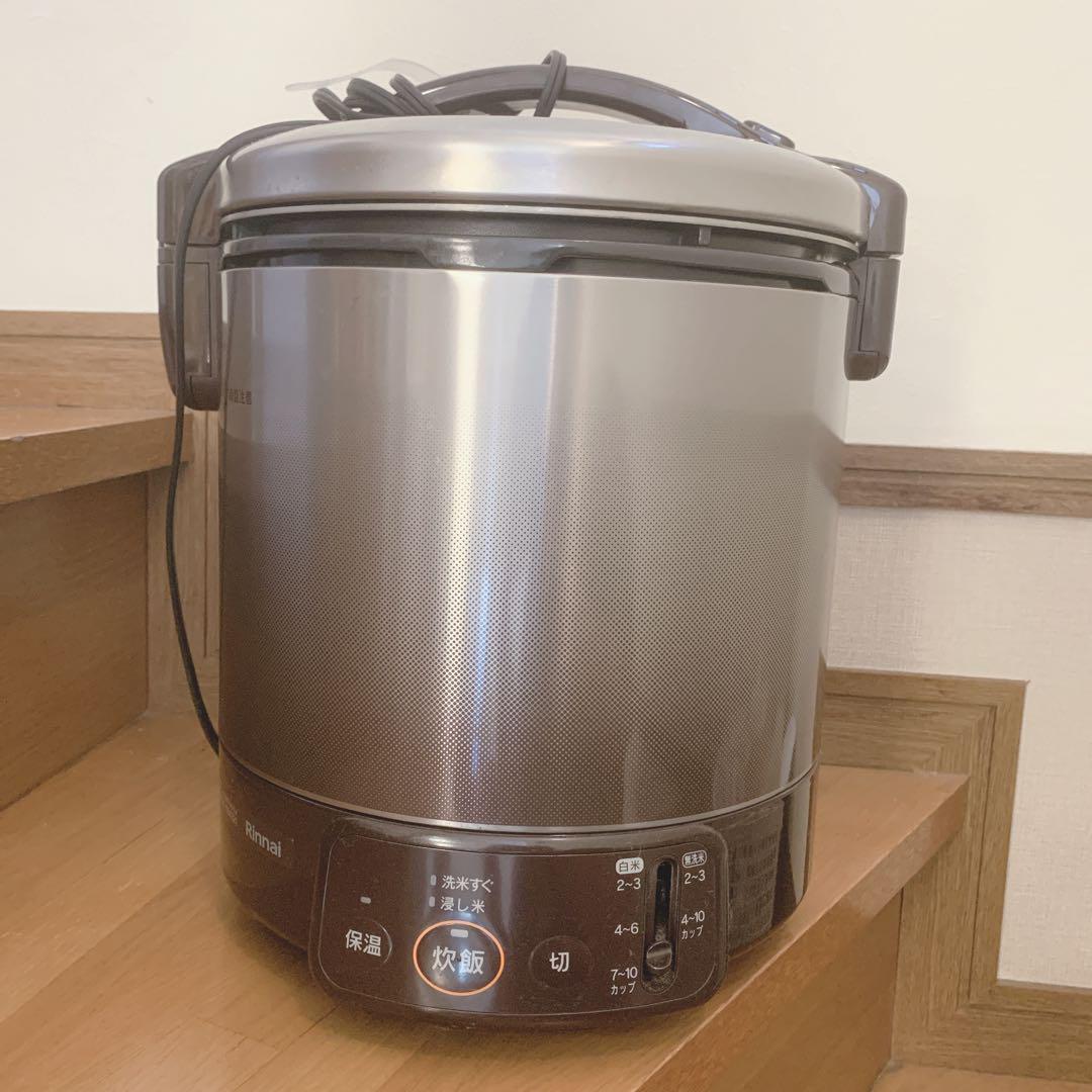リンナイ　ガス炊飯器　2023年　RR-100VQ（DB）