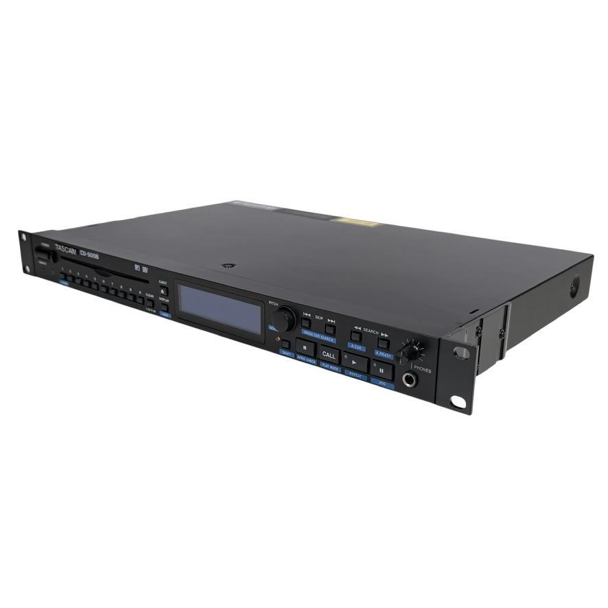優良動作品 TASCAM CDプレーヤー 業務用1U CD-500B