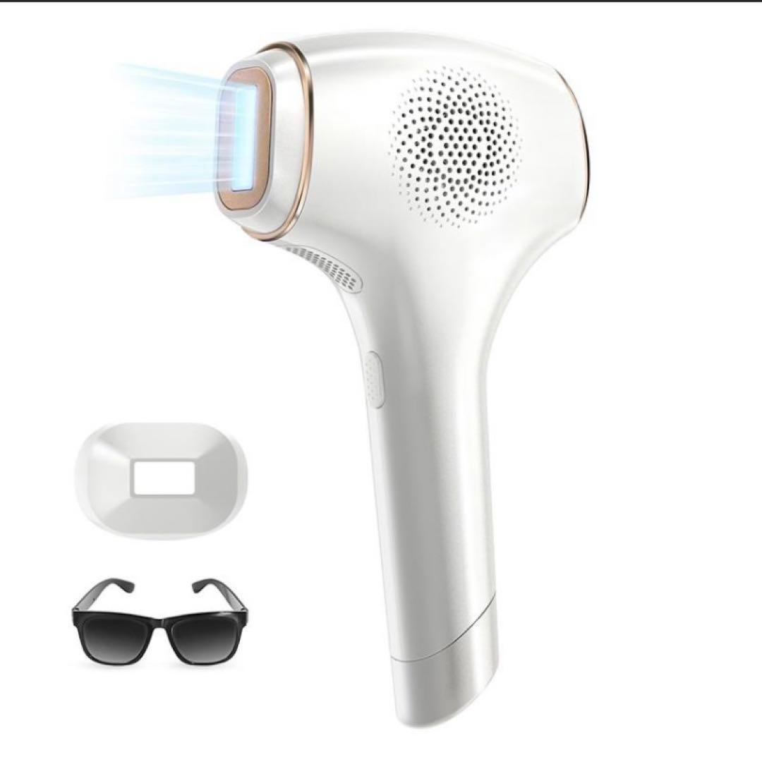 HOME CLEAR 脱毛器 サングラス付き HOME CLEAR(ホームクリア) 脱毛器 メンズ 髭 顔 ワキ全身 家庭用