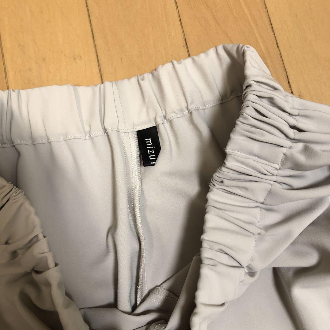 ミズイロインド　サルエルパンツ　ライトグレー