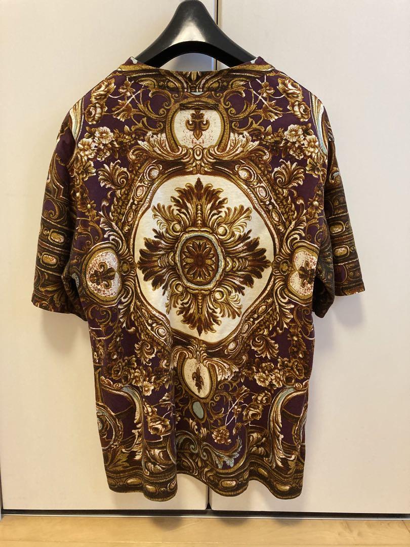 Jean Paul GAULTIER バロック柄 プリント Tシャツ